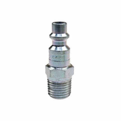 Coilhose® 1503 Coilflow Manual Industrial Type 15 Manual Industrial Hose Connector, 1/4 x 3/8 in Nominal, Quick Connect Coupler x MNPT, 300 psi Pressure, Brass, Domestic